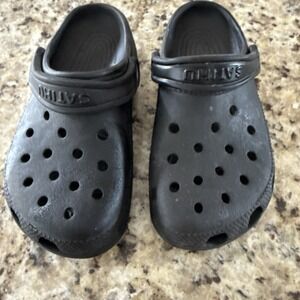 Satihu Clogs in Black Men's sz 5  (Women's sz 7) Sandals Beach Wear Casual. 4224